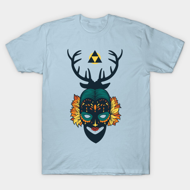 Pagan Mask with Antlers Design